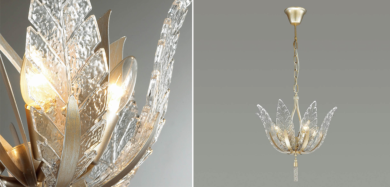 Люстра Glass Petals Chandelier 36 Люстра Glass Petals Chandelier 36 - Loft-Concept в Саратове