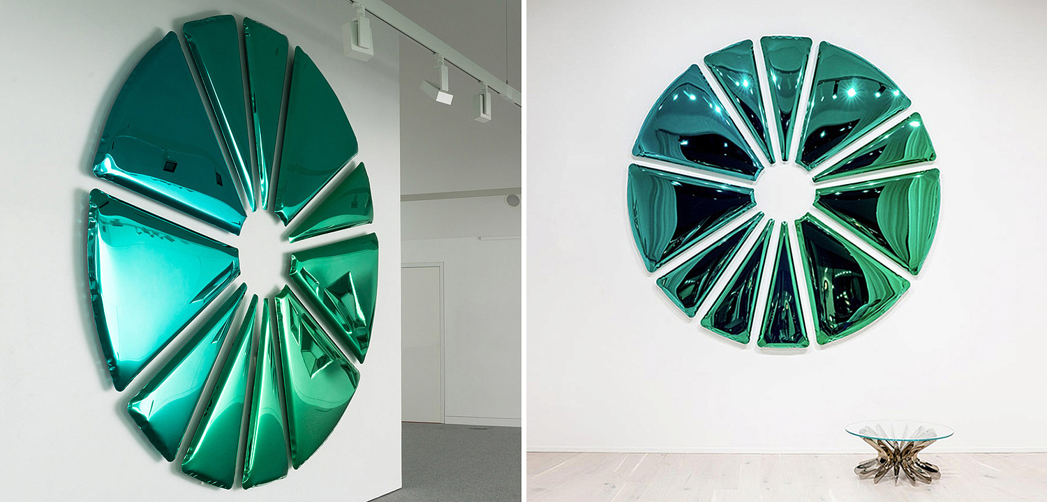 Арт-объект на стену Nucleus Gradient, Monumental Wall Sculpture Арт-объект на стену Nucleus Gradient, Monumental Wall Sculpture - Loft-Concept в Саратове