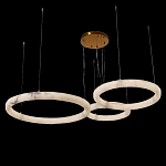 Люстра с 3-мя кольцами из натурального камня Minerals of Light варинант исполнения - 2 | Loft Concept в Саратове