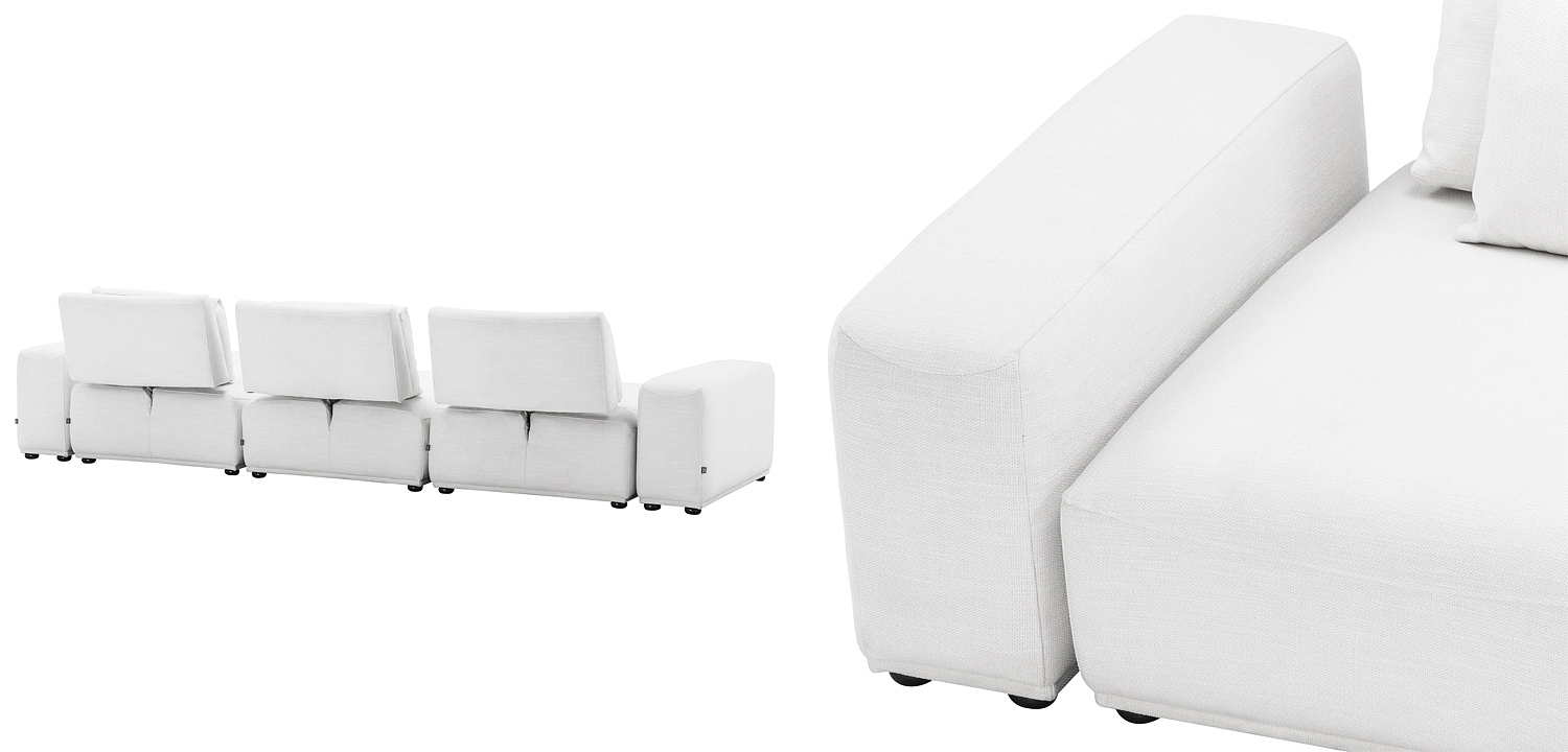 Диван Eichholtz Sofa Mondial Lounge white Диван Eichholtz Sofa Mondial Lounge white - Loft-Concept в Саратове