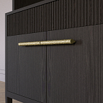 Стеллаж Primo с ящиками Темный орех варинант исполнения - 5 | Loft Concept в Саратове