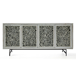 Буфет в гостиную с инкрустацией Palm Sideboard with Bone Inlay варинант исполнения - 1 | Loft Concept в Саратове