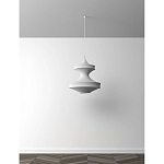 Подвесной вязаный белый светильник «Моника» варинант исполнения - 4 | Loft Concept в Саратове