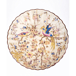 Чаша с цветочным орнаментом на ножке в виде бронзового ангела Eden Garden варинант исполнения - 4 | Loft Concept в Саратове