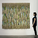 Художественный панно макраме Wall decor Voice the Forest варинант исполнения - 1 | Loft Concept в Саратове