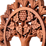 Панно из дерева круглое Osier Panel With Trees варинант исполнения - 2 | Loft Concept в Саратове