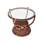 Столик кофейный из ротанга Eloise варинант исполнения - 1 | Loft Concept в Саратове