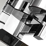 Бра для ванных комнат с цилиндрическим плафоном на прямоугольном зеркальном основании Feiss варинант исполнения - 4 | Loft Concept в Саратове