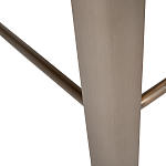 Стул барный светло-серый из экокожи Spectacular High Bar Stool варинант исполнения - 6 | Loft Concept в Саратове