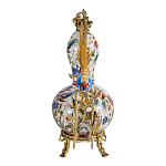 Ваза из фарфора с птицами и цветочной росписью Garden of Eden варинант исполнения - 3 | Loft Concept в Саратове