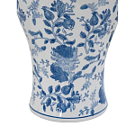 Ваза фарфоровая высокая с синими цветочными мотивами Independence варинант исполнения - 3 | Loft Concept в Саратове