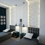 Гипсовая 3D Панель M-109 варинант исполнения - 2 | Loft Concept в Саратове