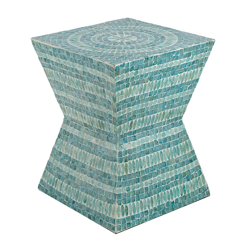 Столик дизайнерский Tiles of the sea Синий Столик дизайнерский Tiles of the sea Синий в Саратове | Loft Concept