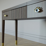 Туалетный стол - Трельяж Elsa Dreams Walnut 120 см варинант исполнения - 3 | Loft Concept в Саратове