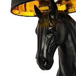 Horse Statue Floor Lamp Большой светильник Черная Лошадь варинант исполнения - 1 | Loft Concept в Саратове