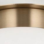 Потолочный светильник с белым матовым шарообразным плафоном Kichler варинант исполнения - 4 | Loft Concept в Саратове