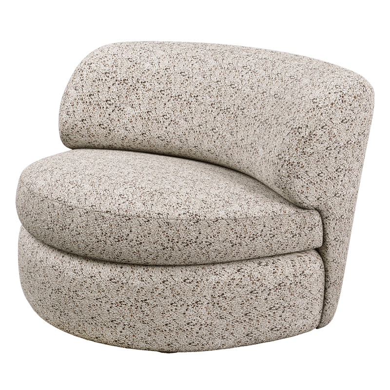 Кресло Ulysses Молочный Серый в Саратове | Loft Concept 