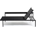 Диван-шезлонг черный Annet варинант исполнения - 4 | Loft Concept в Саратове