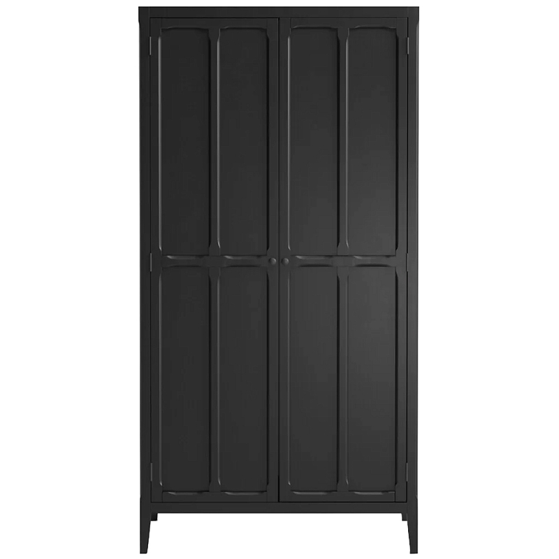 Шкаф черный Silva Black Cabinet Черный Шкаф черный Silva Black Cabinet Черный в Саратове | Loft Concept