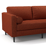 Мебельная ткань Шенилл терракотовый цвет 138 см T4-44 варинант исполнения - 1 | Loft Concept в Саратове