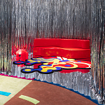 Дизайнерский ковер в виде бабочки Poltronova Tappeto Farfalla Rug варинант исполнения - 12 | Loft Concept в Саратове