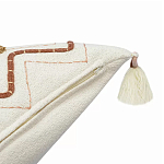 Подушка декоративная с геометрическим узором и кисточками Divine Abstractions варинант исполнения - 2 | Loft Concept в Саратове