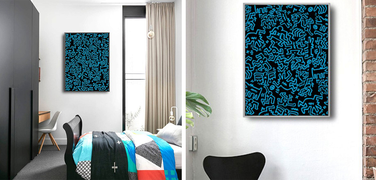 Постер Keith Haring 7 Постер Keith Haring 7 - Loft-Concept в Саратове