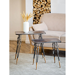 Столик приставной в стиле лофт Unlimited Freedom варинант исполнения - 6 | Loft Concept в Саратове