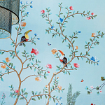 Обои ручная роспись Amazonia Duck Egg варинант исполнения - 4 | Loft Concept в Саратове