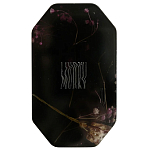 Шкатулка из эпоксидной смолы с цветами черная Epoxy Resin Pink Flowers Box Black варинант исполнения - 1 | Loft Concept в Саратове