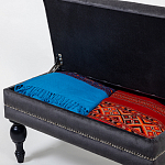 Мягкая банкетка с зоной для хранения Casket Dark Grey варинант исполнения - 4 | Loft Concept в Саратове