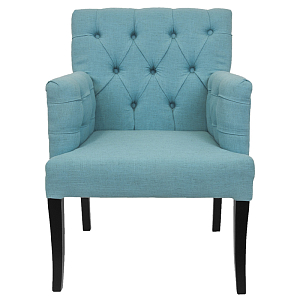 Кресло Addison Chic Armchair blue flax