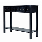 Черная консоль с выдвижными ящиками Monica варинант исполнения - 5 | Loft Concept в Саратове