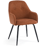 Кресло обеденное на металлических ножках Mazzi Chair варинант исполнения - 2 | Loft Concept в Саратове