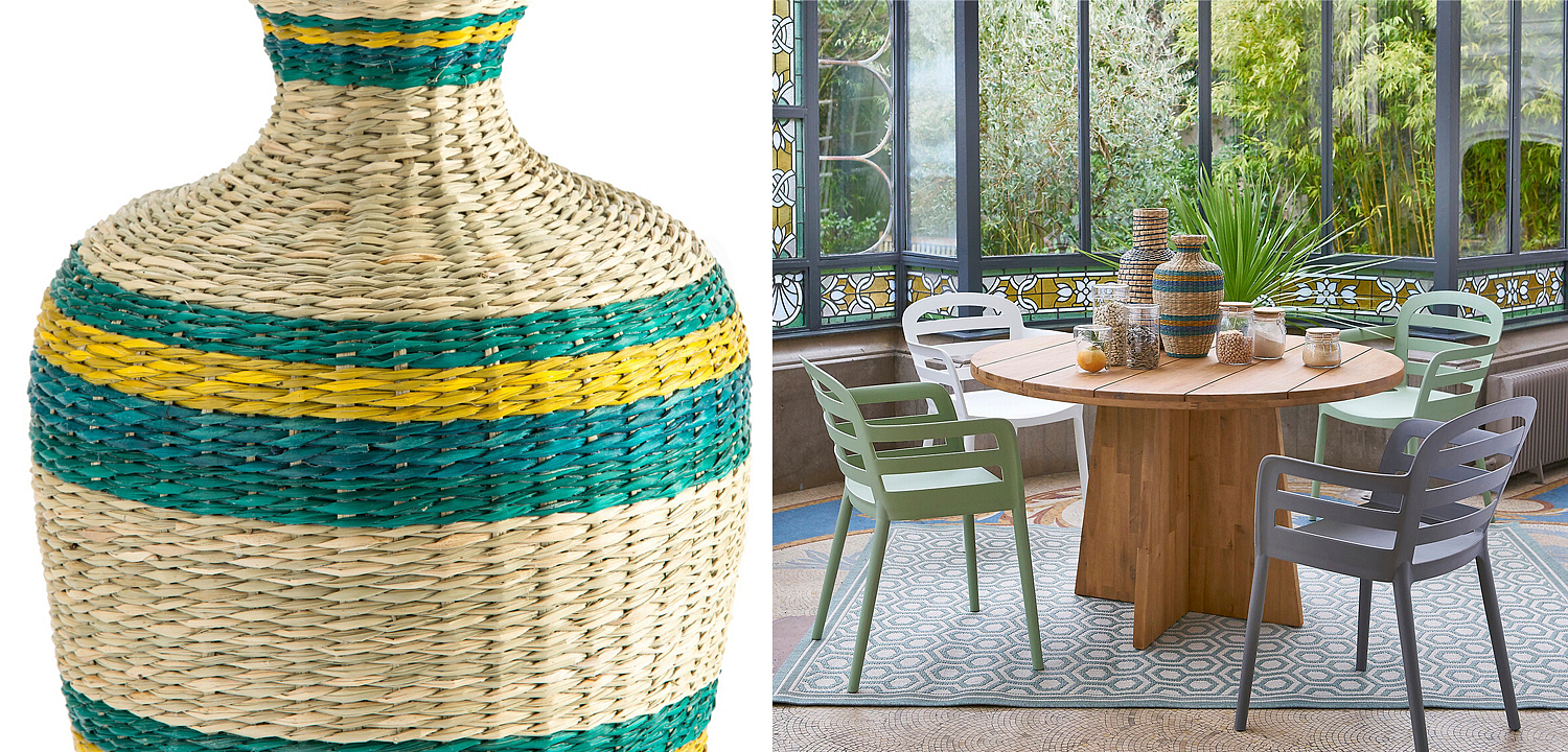 Ваза Wicker Vase бамбук Ваза Wicker Vase бамбук - Loft-Concept в Саратове