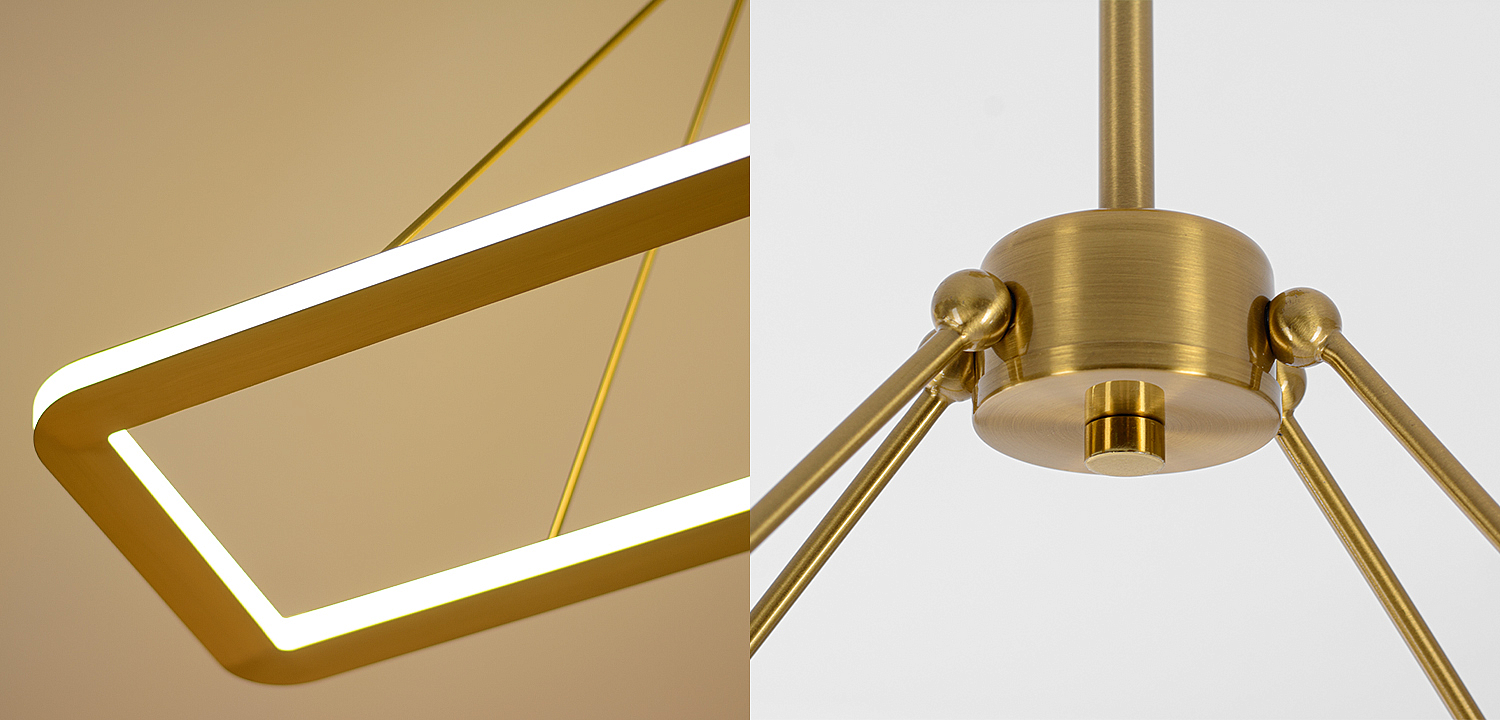 Подвесной светильник HALO RECTANGLE PENDANT Подвесной светильник HALO RECTANGLE PENDANT - Loft-Concept в Саратове