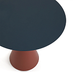 Стол для сада из стали Round Steel варинант исполнения - 4 | Loft Concept в Саратове