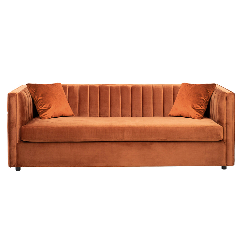 Диван Claire Sofa Терракотовый в Саратове | Loft Concept 