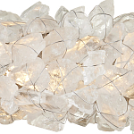 Люстра светодиодная фактурная в форме кольца Amber Crystal варинант исполнения - 1 | Loft Concept в Саратове