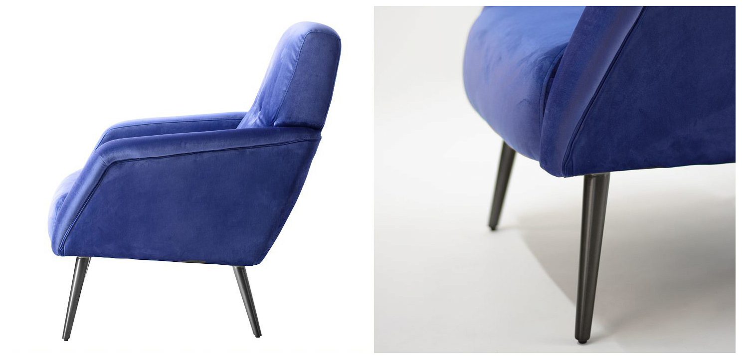 Кресло Diaspro Chair blue Кресло Diaspro Chair blue - Loft-Concept в Саратове