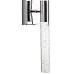 Бра со стеклянным плафоном хром Gileberte Glass Tube Wall Lamp Chrome варинант исполнения - 2 | Loft Concept в Саратове