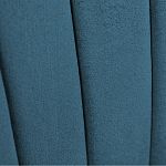 Барный стул со спинкой на 4-х деревянных ножках Синий Велюр Ava Charm варинант исполнения - 4 | Loft Concept в Саратове