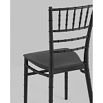 Стул Chiavari пластик черный варинант исполнения - 3 | Loft Concept в Саратове