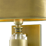 Бра с овальным абажуром на прозрачном основании Masculinity варинант исполнения - 1 | Loft Concept в Саратове