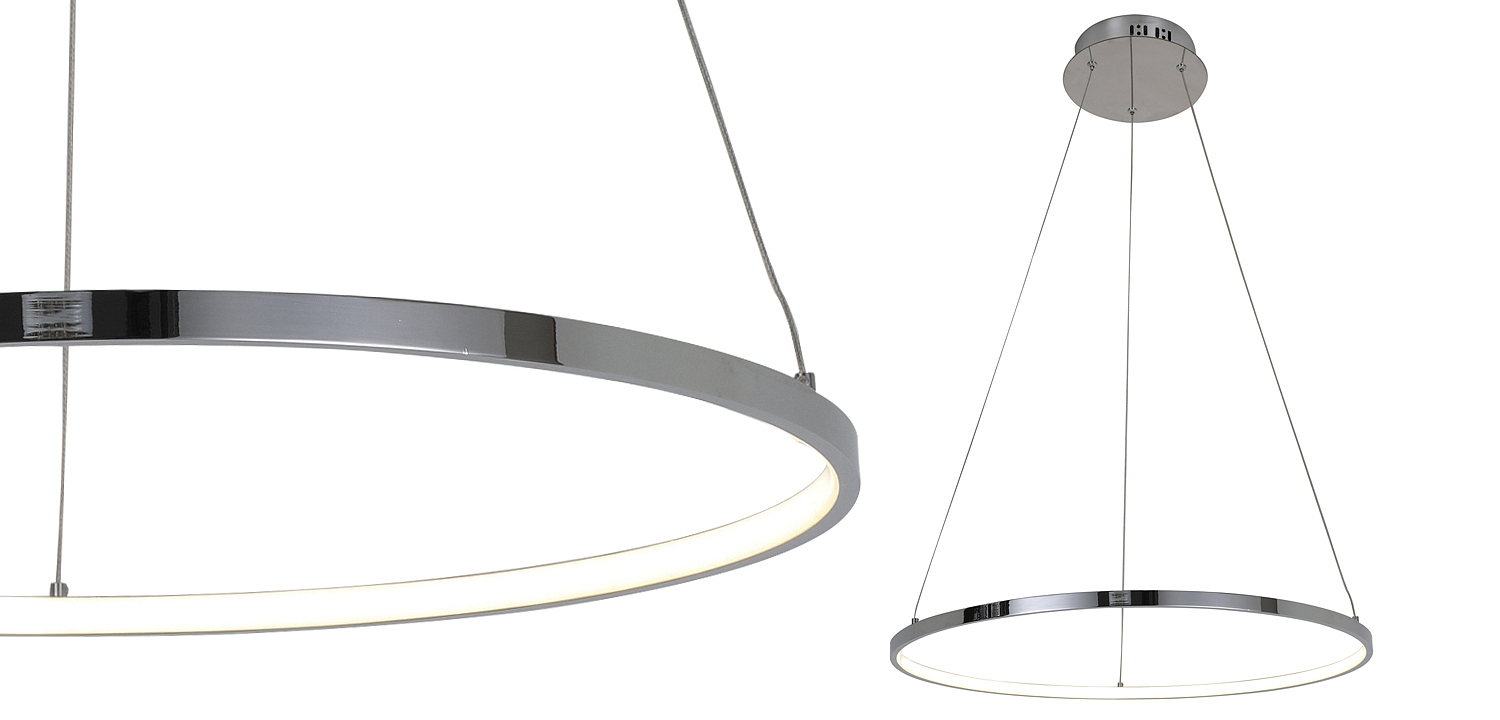 Люстра Ring Horizontal chromium 60 Люстра Ring Horizontal chromium 60 - Loft-Concept в Саратове