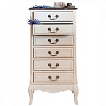 Комод высокий узкий с 6-ю ящиками Interiors Romance варинант исполнения - 1 | Loft Concept в Саратове