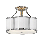 Потолочный светильник с декоративными заклепками Hinkley  варинант исполнения - 11 | Loft Concept в Саратове