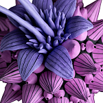 Статуэтка тропический фрукт Tropical Fruit Alien Blue Tulip варинант исполнения - 2 | Loft Concept в Саратове