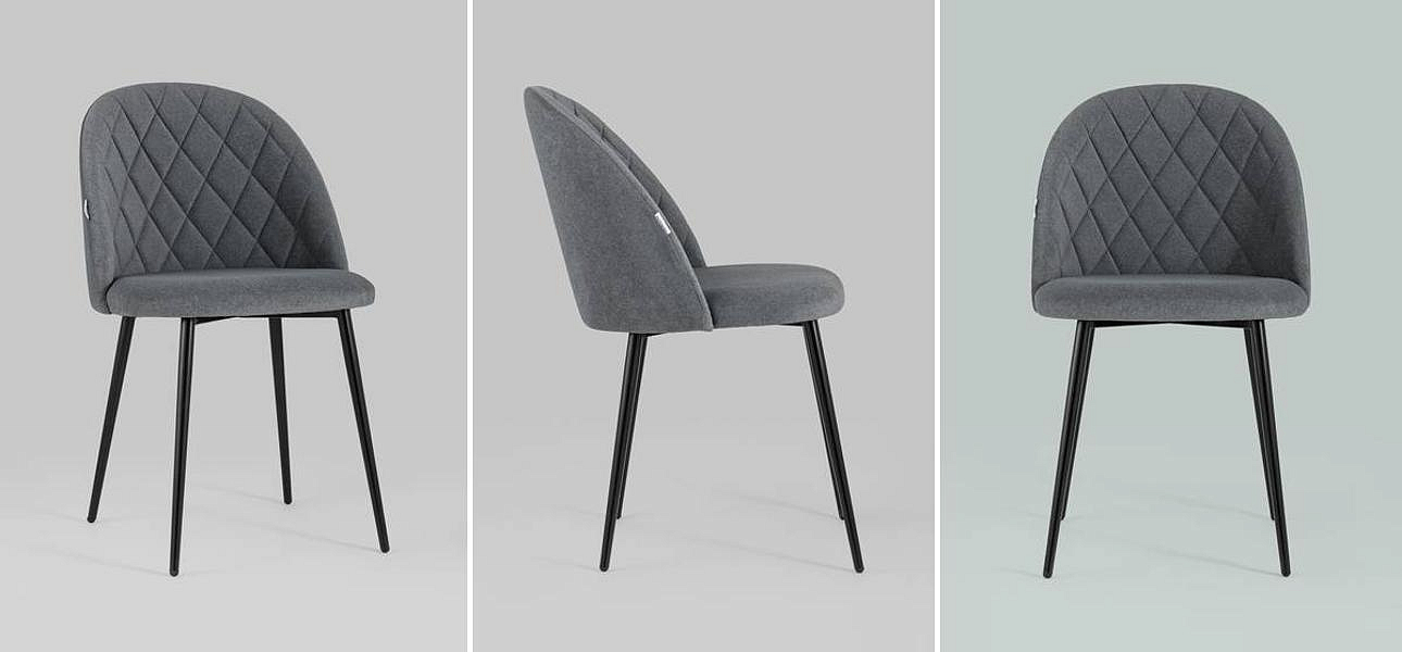 Стул Miruna Rhombus Серый Стул Miruna Rhombus Серый - Loft-Concept в Саратове