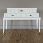 Премиальная Консоль с тремя ящиками Elsa Dreams White варинант исполнения - 3 | Loft Concept в Саратове